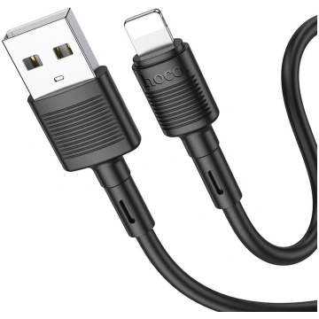 HOCO cable USB A to Lightning 2.4A X83 1m black X8