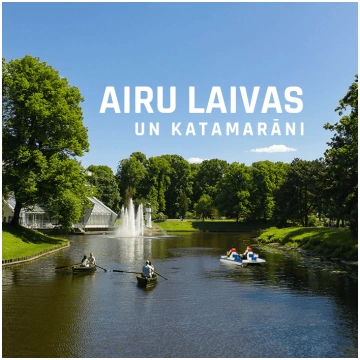 Lietots - Biļetes - Airu laivu un katamarāna noma