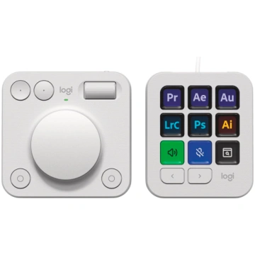 LOGITECH MX Creative Console - PALE GREY - 2.4G/BT