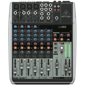 Behringer Q1204USB audio mixer 12 channels ( 27000