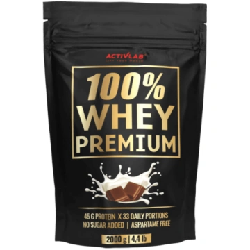 100% Whey Premium 2000 g ActivLab Šokolāde