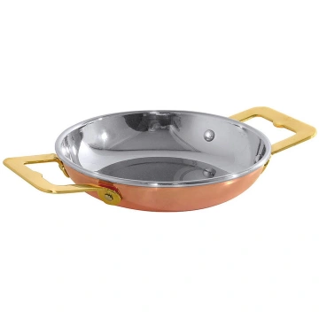 Trauks ø12cm 200ml vara ar zelta kr. rokturiem CON