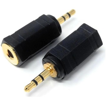 DRUT gabali 2,5 mm Stereo Jack uz 3,5 mm Female Pl