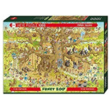 Heye Puzzle Monkey Zoo 1000 gab GXP-636866