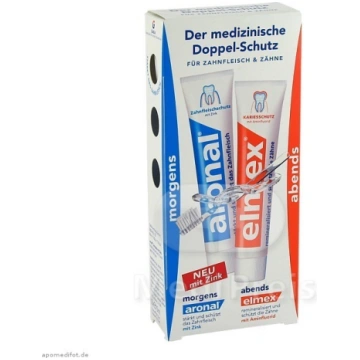 Aronal & Elmex 2x75gr Nē
