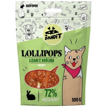 Mr. Bandit Lollipops konfektes suņiem ar trusi, 50