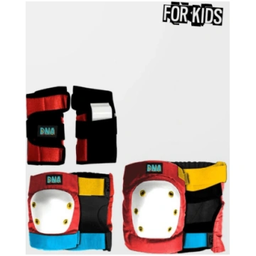 DNA Red Knee & Elbow Kids Pack aizsargi