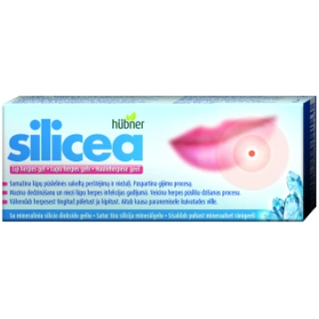 SILICEA lūpu herpes gels, 5 g