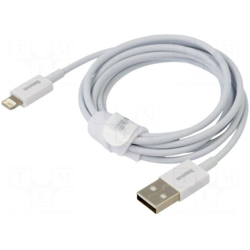 Cable | Apple Lightning plug,USB A plug | 1.5m | w