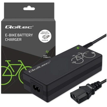 Qoltec Fast charger for e-bike 36V | 42V | 2A | IE