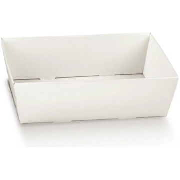 Conical tray in white paperboard Casolaro Hoteller