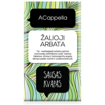 Aromātiskais maisiņš Acappella Green Tea 11 g, ber