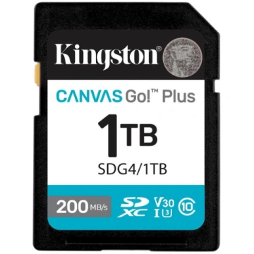 Kingston Flash-Card Canvas Go! Plus - SDXC UHS-I -