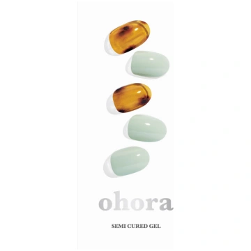 OHORA Semi Cured Gel Nail Strips N Leon 30pcs