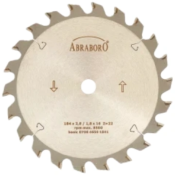 Ripzāģa ripa BASIC ar TCT zobiem ABRABORO® 150x2.4