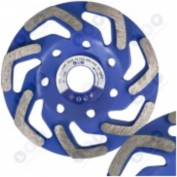 Dimanta kausveida disks L 125 mm betona, klinkera 