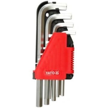 Hex key set 10 pc 2-12 mm (YT-0508)