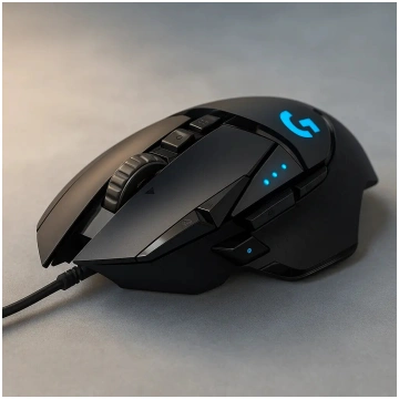 Pele Logitech G502 USB Optiskā