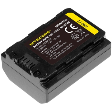 Akumulators, Nitecore, Nitecore BATTERY SONY NP-FZ