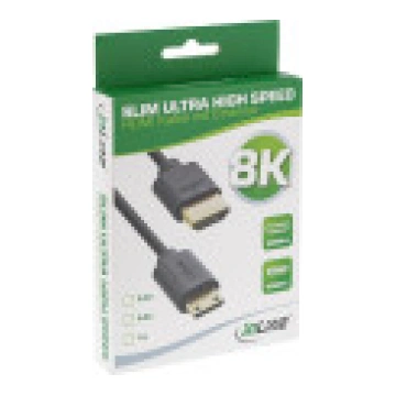 InLine HDMI — HDMI kabelis melns (17901C) [Kabel c