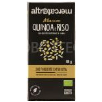Tavoletta Fondente Extra 61% Mascao Quinoa e Riso 