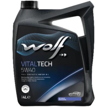 Wolf 8311192 - VITALTECH 5W40 4L API SN-CF. ACEA A