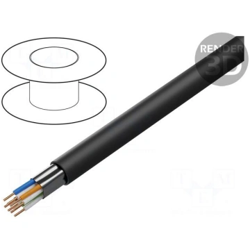 Wire | F/UTP | 5e | outdoor | solid | CCA | 4x2x24