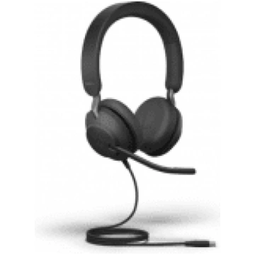 Jabra Evolve2 40 SE MS Stereo USB C/A Black