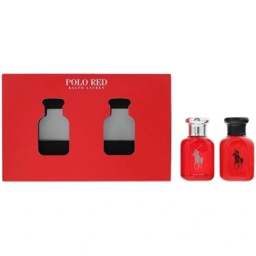 Set Ralph Lauren: Polo Red Eau De Parfum For Men, 