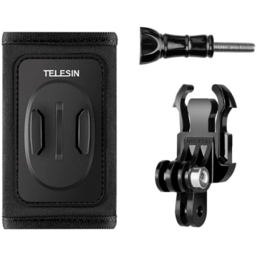 Telesin backpack strap mount with J-hook mount for