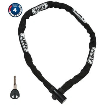 Slēdzene Abus tērauda-O-ķēde 4804K/110 BK LOCK377