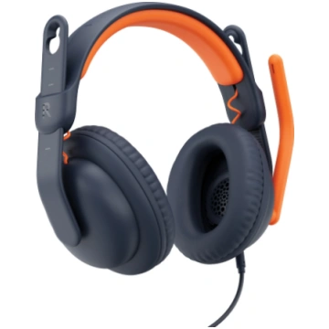 LOGITECH Zone Learn Over-Ear Wired Headset, USB-C 
