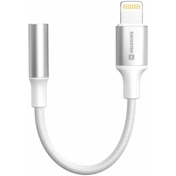 Swissten Textile Lightning to Jack 3.5mm Audio Ada