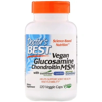 Doctor"s Best vegāniskais glikozamīns, hondroitīns