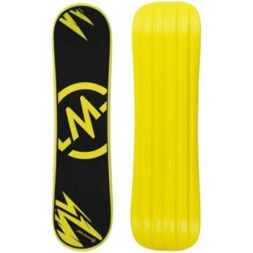 Bērnu sniega dēlis Master Snowboard dzeltens