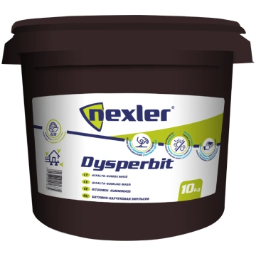Nexler Dysperbit Ūdens bāzes bituma mastika, 20kg