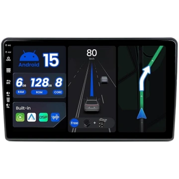 JOYX - 6G + 128G - Android 12 IPS auto radio piemē