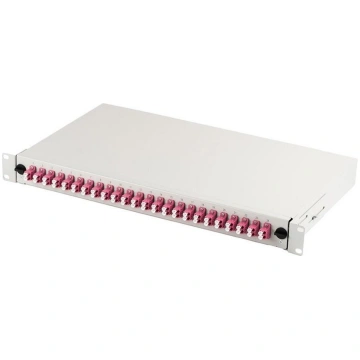 FO patch panel with 19'' 1U accessory, 2
