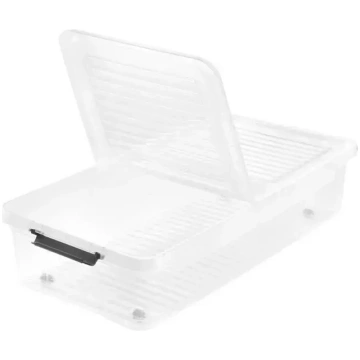 Keeeper Underbed storage box with lid and wheels, 