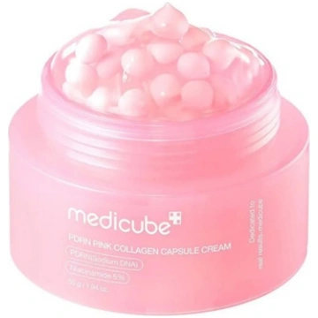 Medicube PDRN Pink Collagen Capsule mitrinošs un n