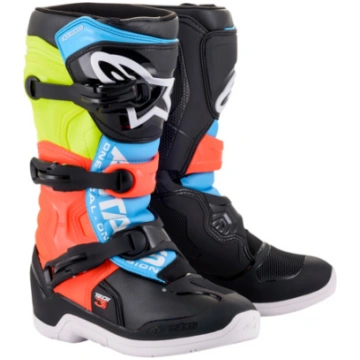 Zābaki Alpinestars Tech 3S youth black / yellow / 