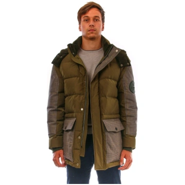 ETRO LONG DOWN JACKET WITH INSERTS U1S953 0022 501