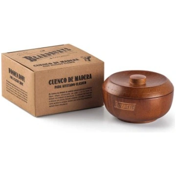Beardburys Wooden Bowl Dabīgā koka skūšanās bļoda