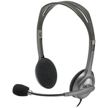 Logitech Stereo headset H111 Single 3.5 mm jack Gr