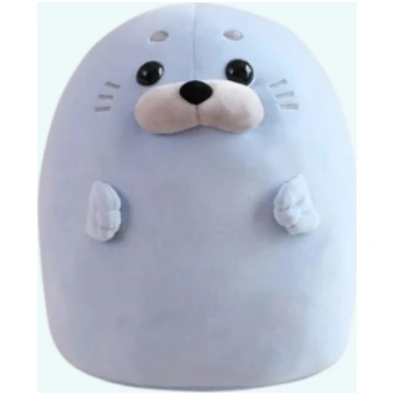 Mīļš Squishmallow roņu plīša rotaļlieta Mīksta Rot