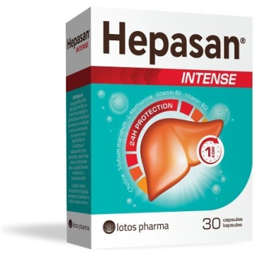 Uztura bagātinātājs Hepasan Intense kapsulas N30 L
