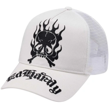 Cepur izliekta truckeris balts snapback Gothic Sku