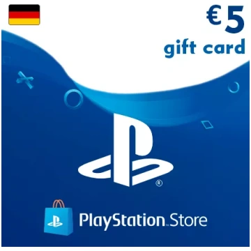 PSN Karte 5 EUR (Vācija) - PlayStation Dāvanu Kart
