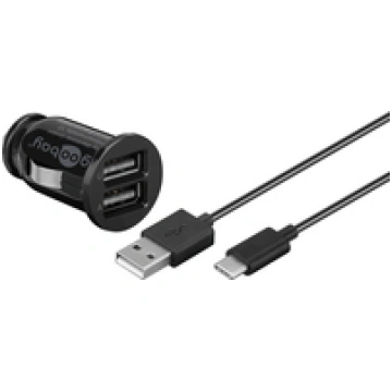 Goobay Billader USB Type-C 2in1 2 1A 2xUSB ( 58820