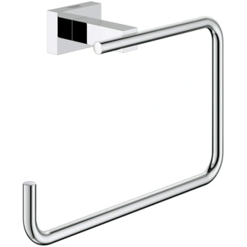 GROHE 40510001 | Essentials Cube Towel Ring | Chro